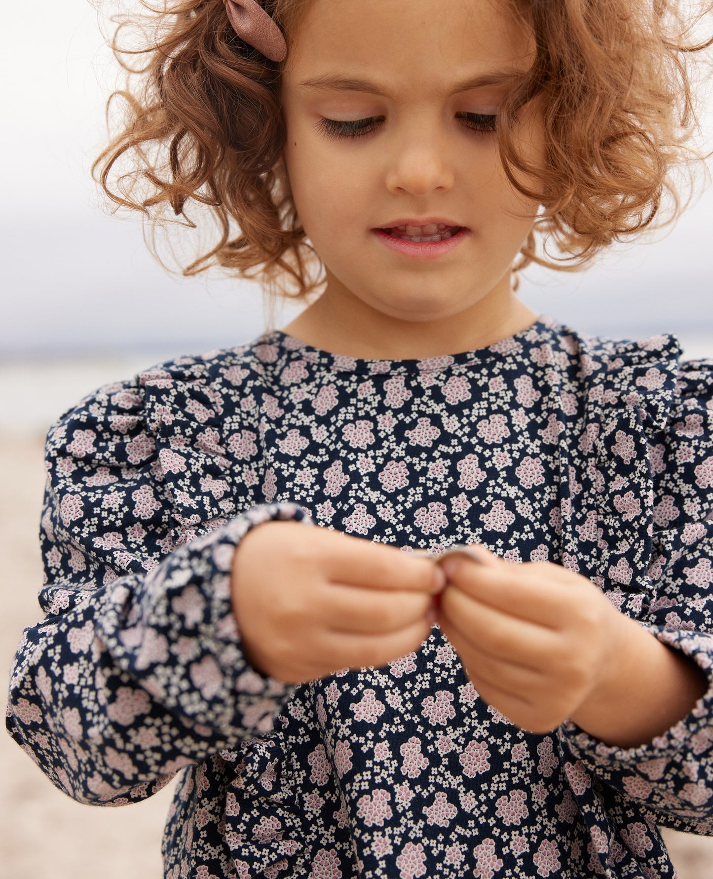 MINI ORGANIC SMALL FLOWER JERS DRESS