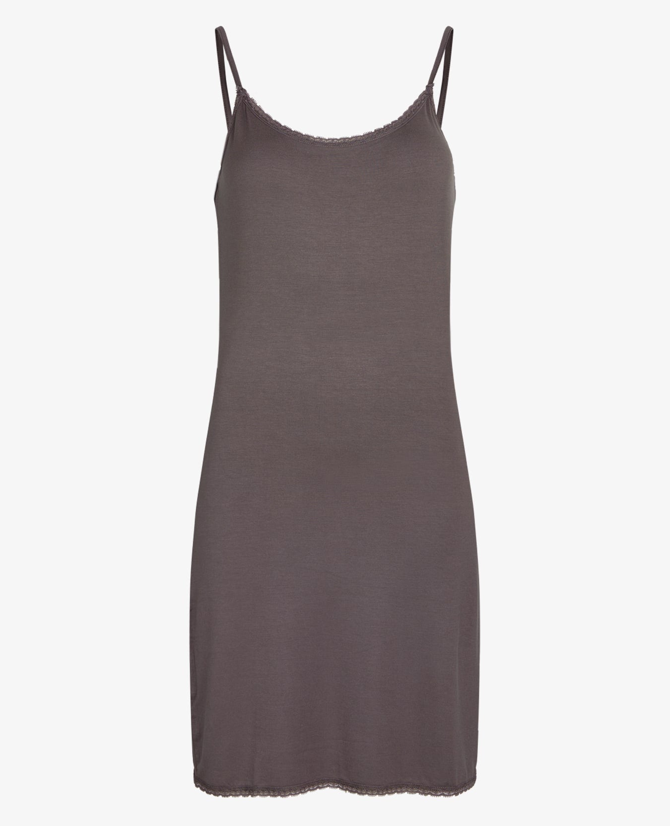 ESSENTIAL LACE JERSEY DRESS