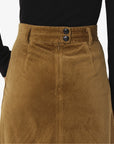 ESSENTIAL ORGANIC CORDUROY SKIRT Noa Noa Nederdele