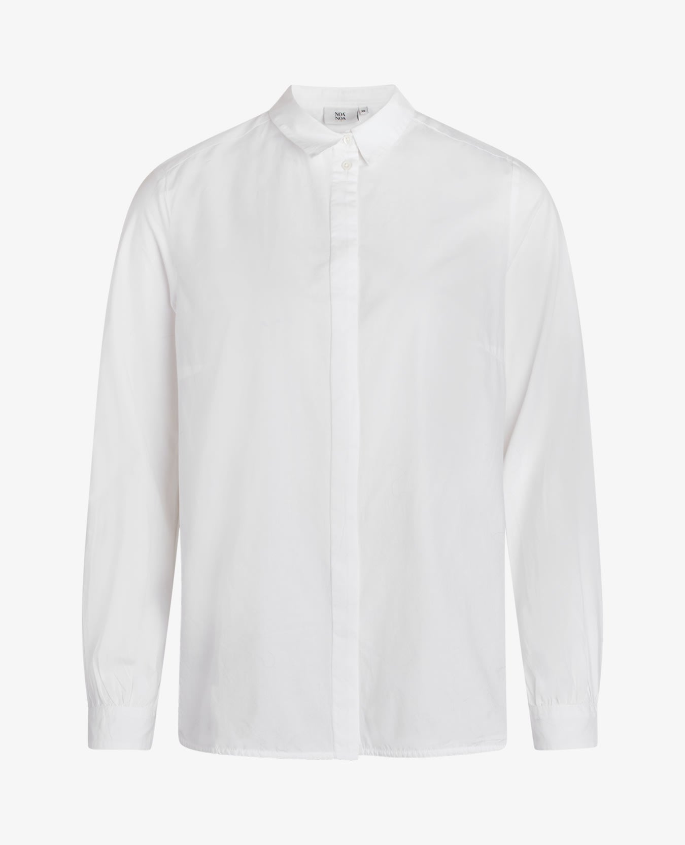 ESSENTIAL ORGANIC POPLIN BLOUSE