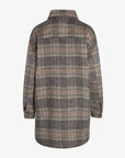 CHECKED WOOL HEAVY OUTERWEAR