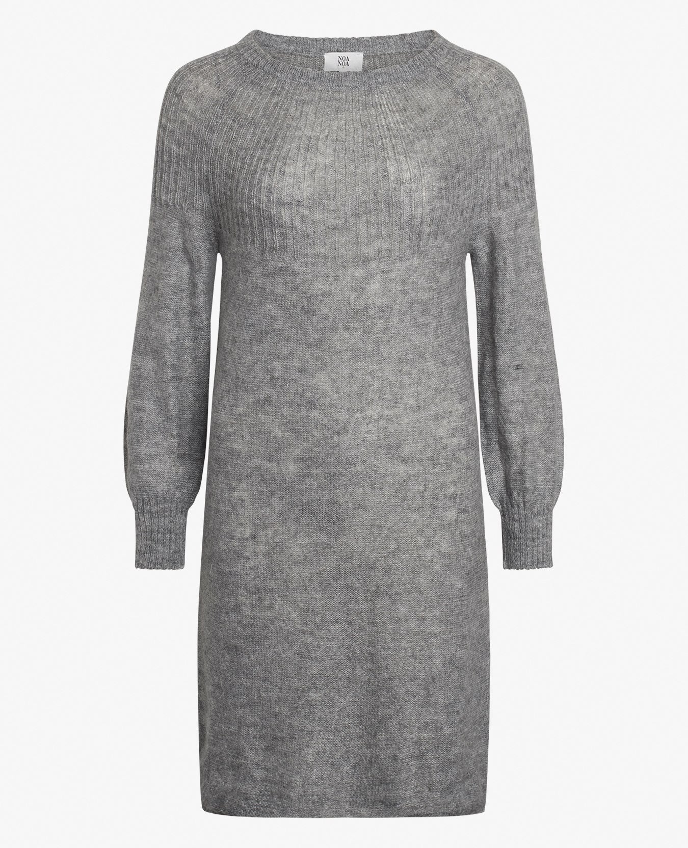 ESSENTIAL MELANGE MOHAIR DRESS