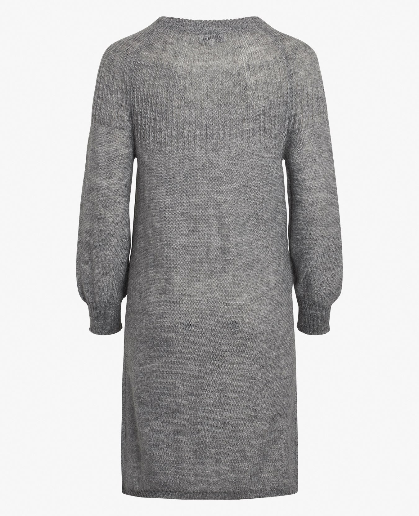 ESSENTIAL MELANGE MOHAIR DRESS