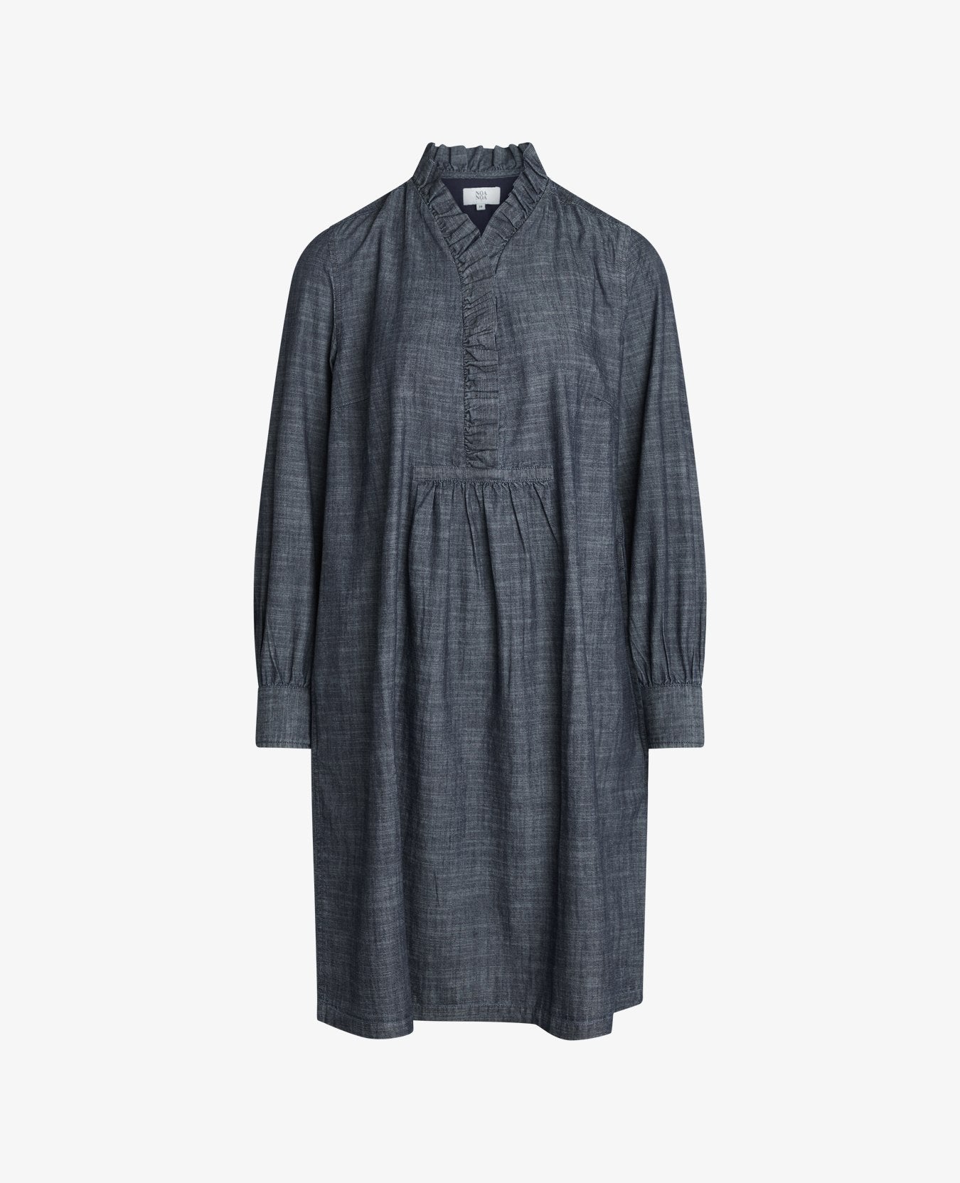LIGHT WEIGHT INDIGO DRESS