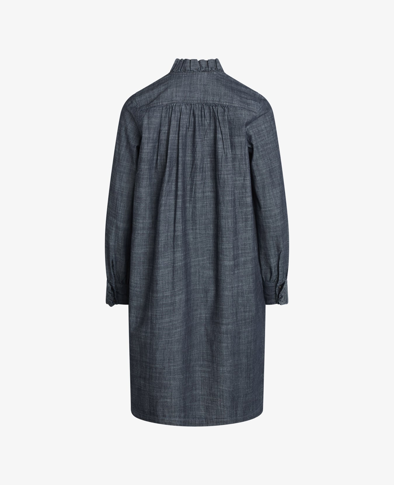 LIGHT WEIGHT INDIGO DRESS