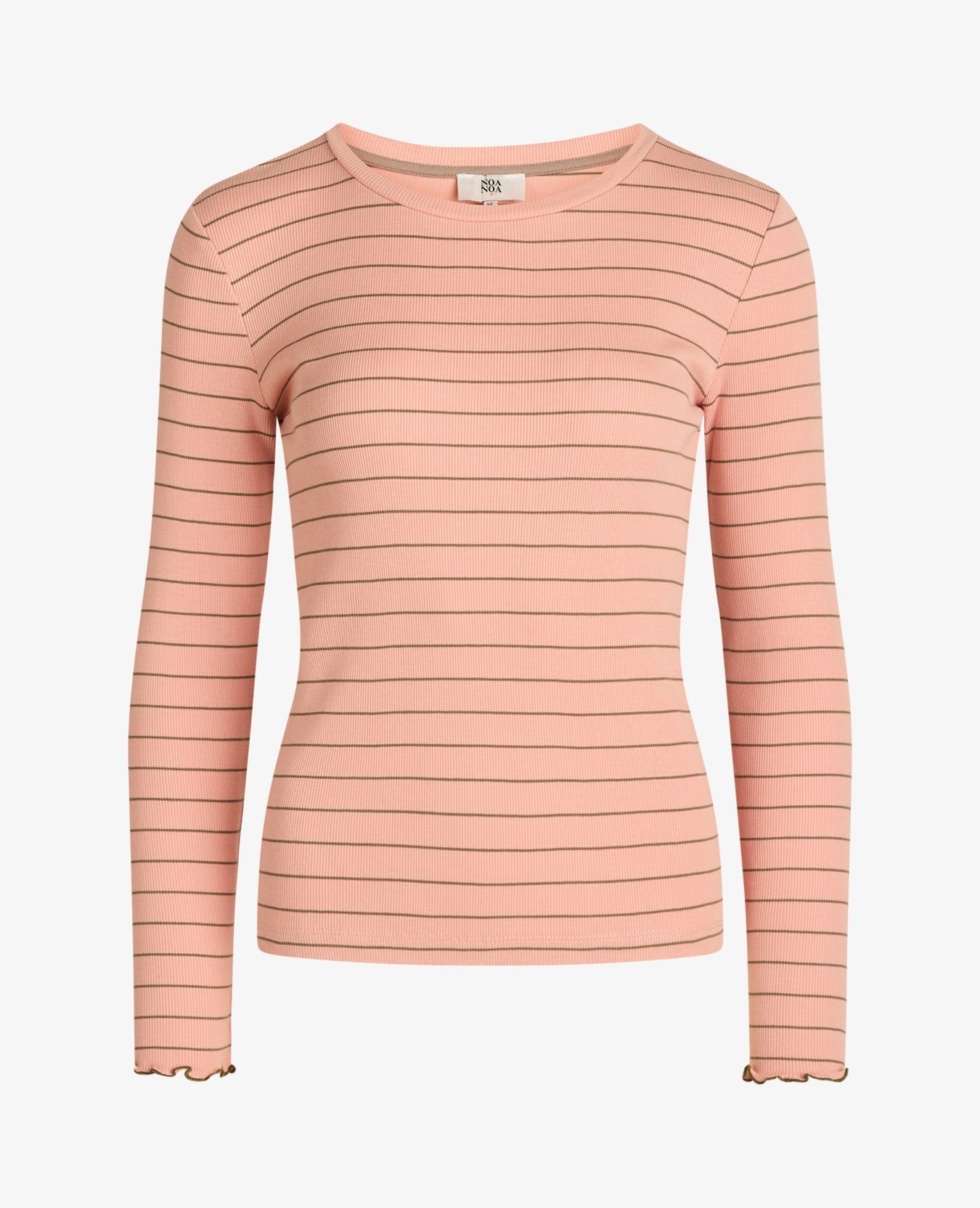 ESSENTIAL ORGANIC 2X2 RIB STR T-SHIRT