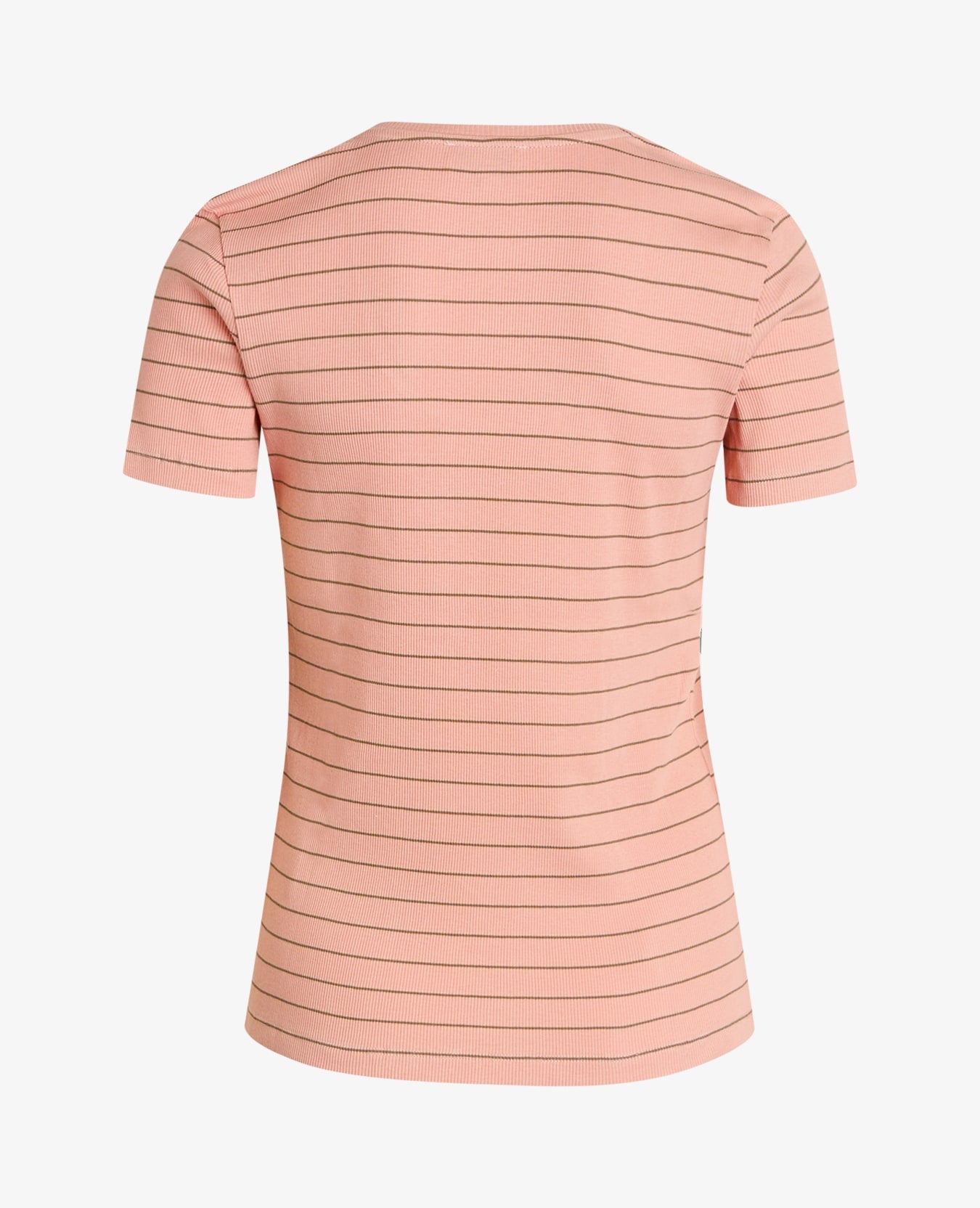 ESSENTIAL ORGANIC 2X2 RIB STR T-SHIRT