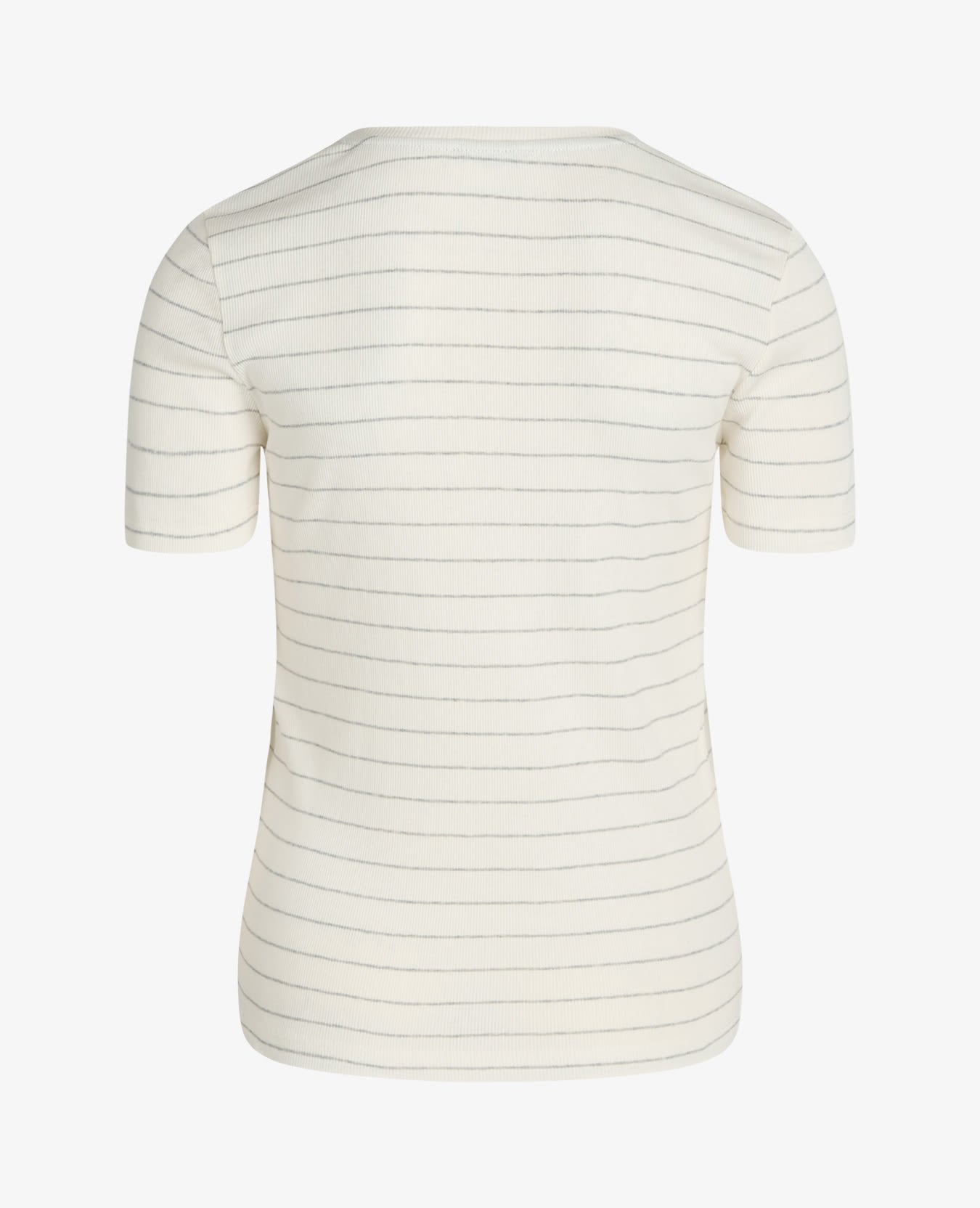 ESSENTIAL ORGANIC 2X2 RIB STR T-SHIRT