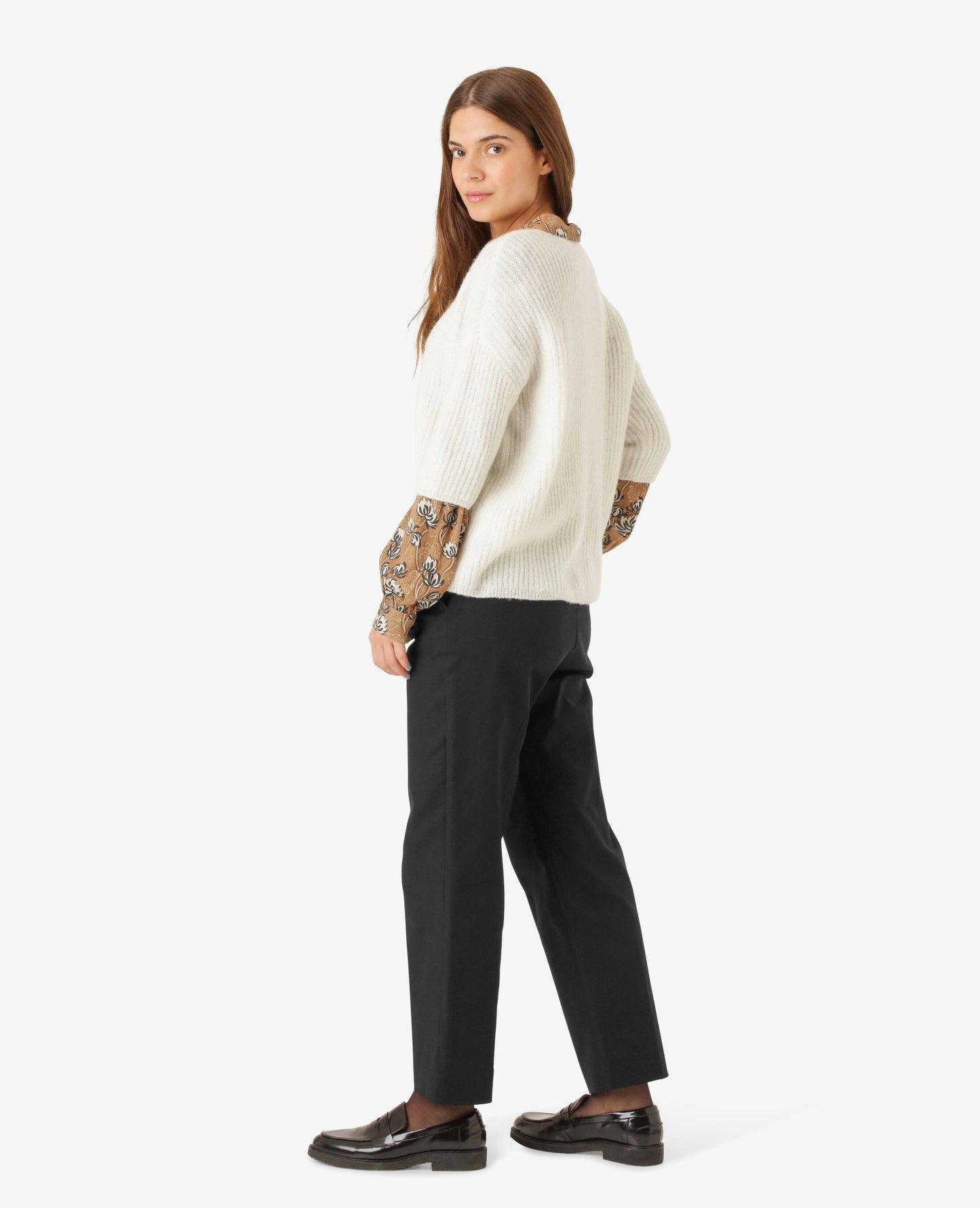 HILDENN KNITTED PULLOVER 3/4 SLEEVES