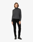 COTTON CASHMERE KNIT PULLOVER