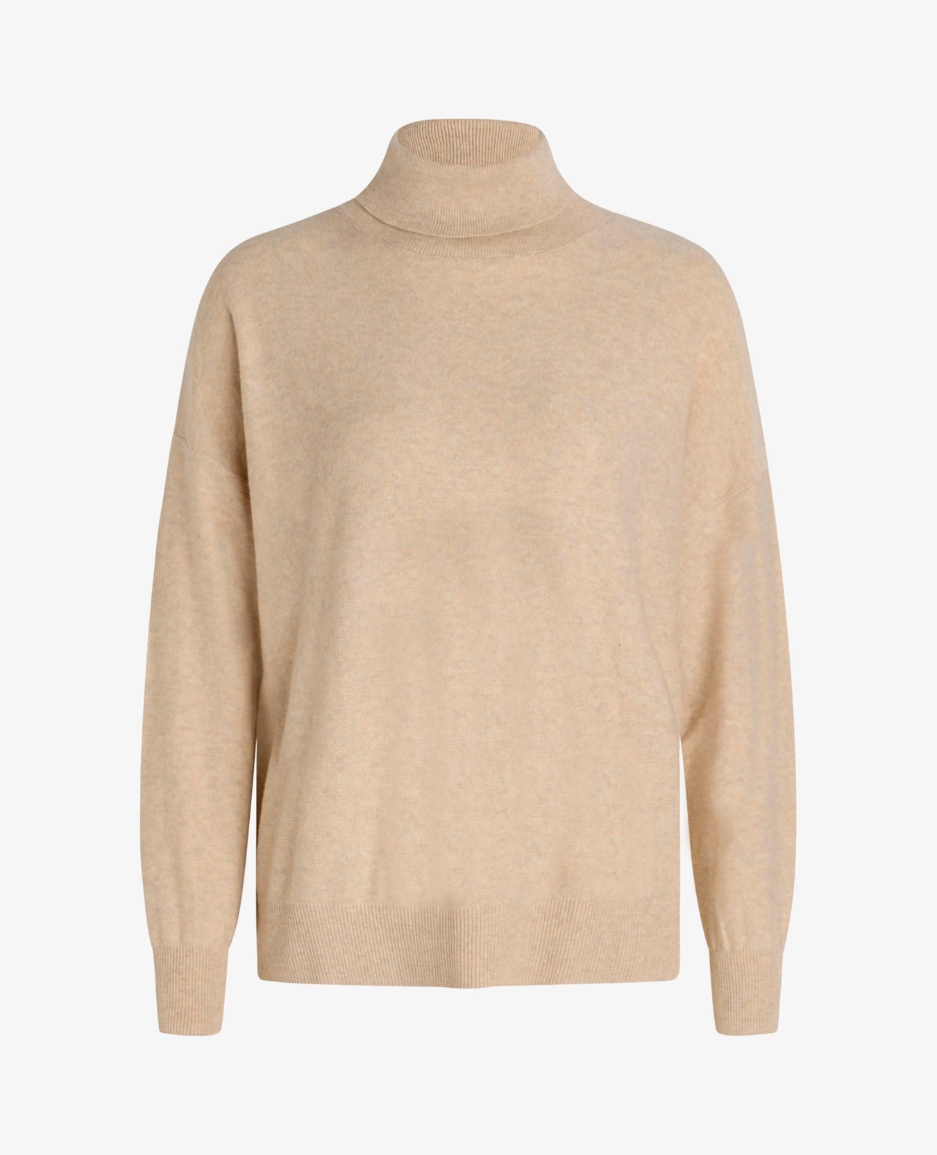 COTTON CASHMERE KNIT PULLOVER