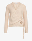 COTTON CASHMERE KNIT CARDIGAN