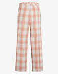 BONDED COTTON TROUSERS
