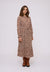 Print Brown/Creme