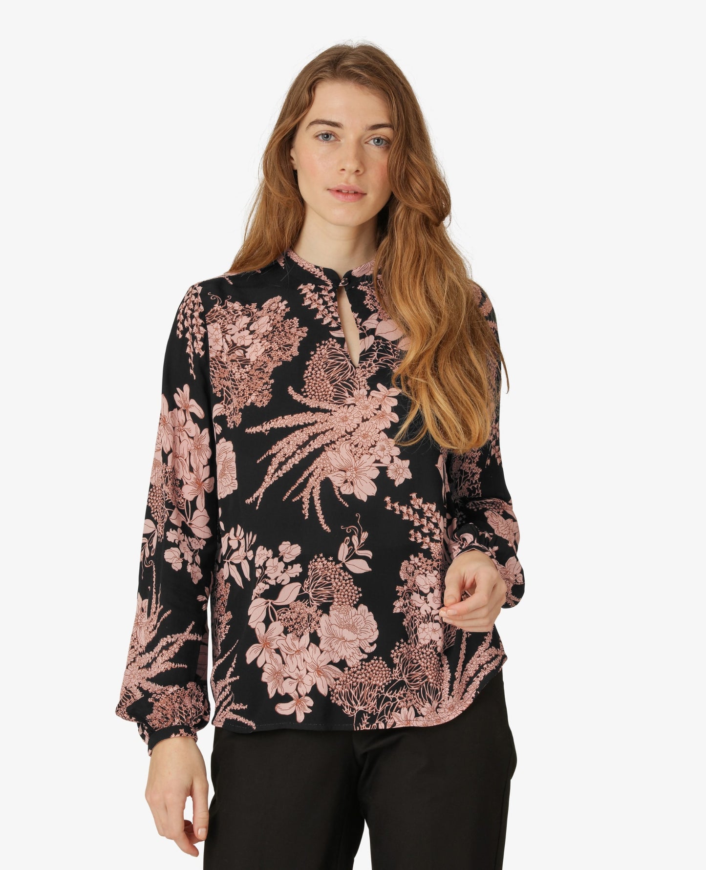 ENGLISH CREPE BLOUSE