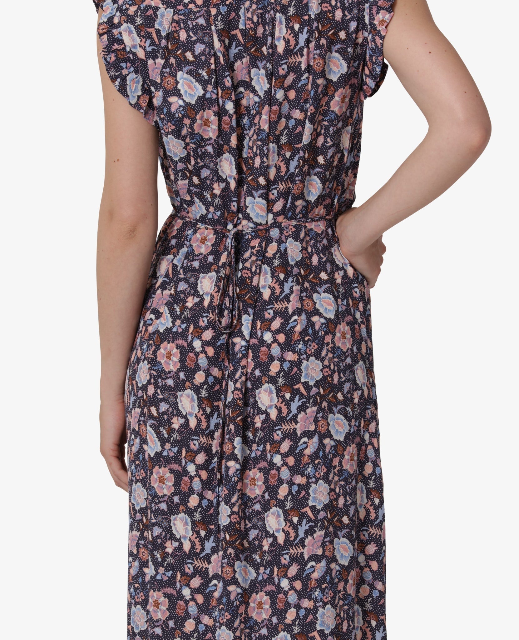 FLORAL MOSS DRESS