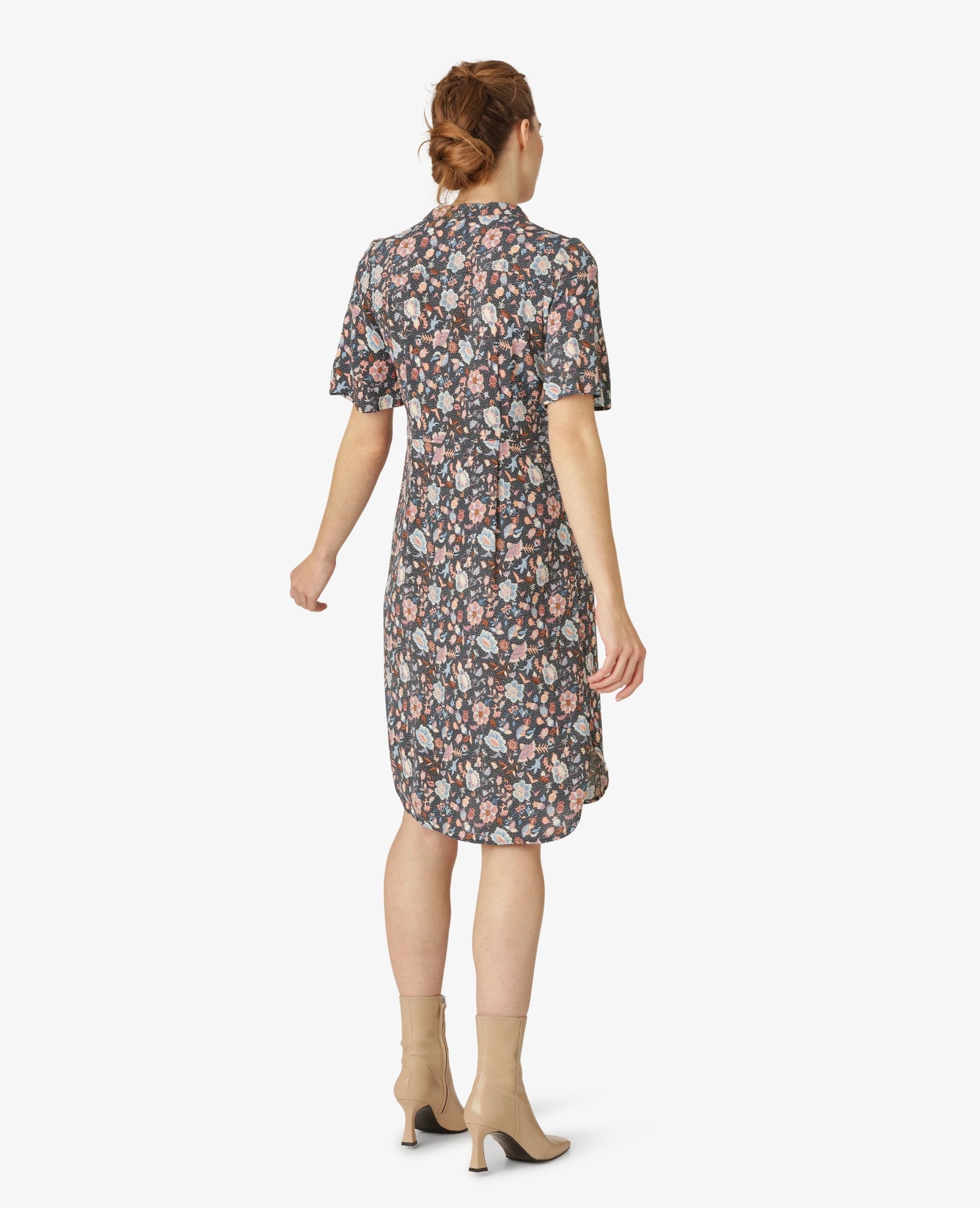 FLORAL MOSS DRESS