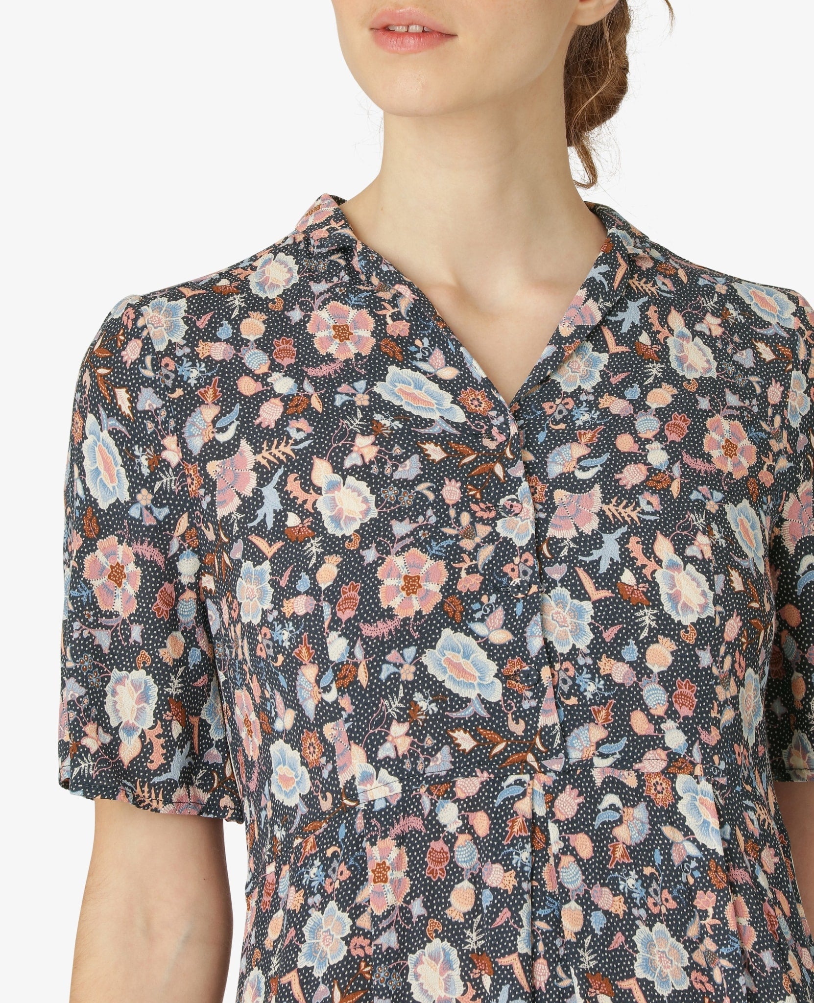 FLORAL MOSS DRESS