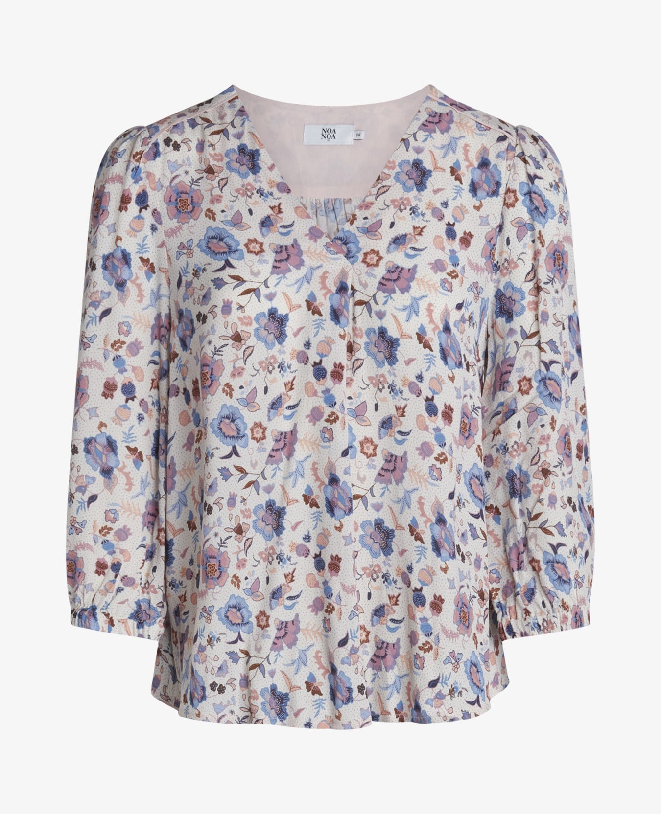 FLORAL MOSS BLOUSE