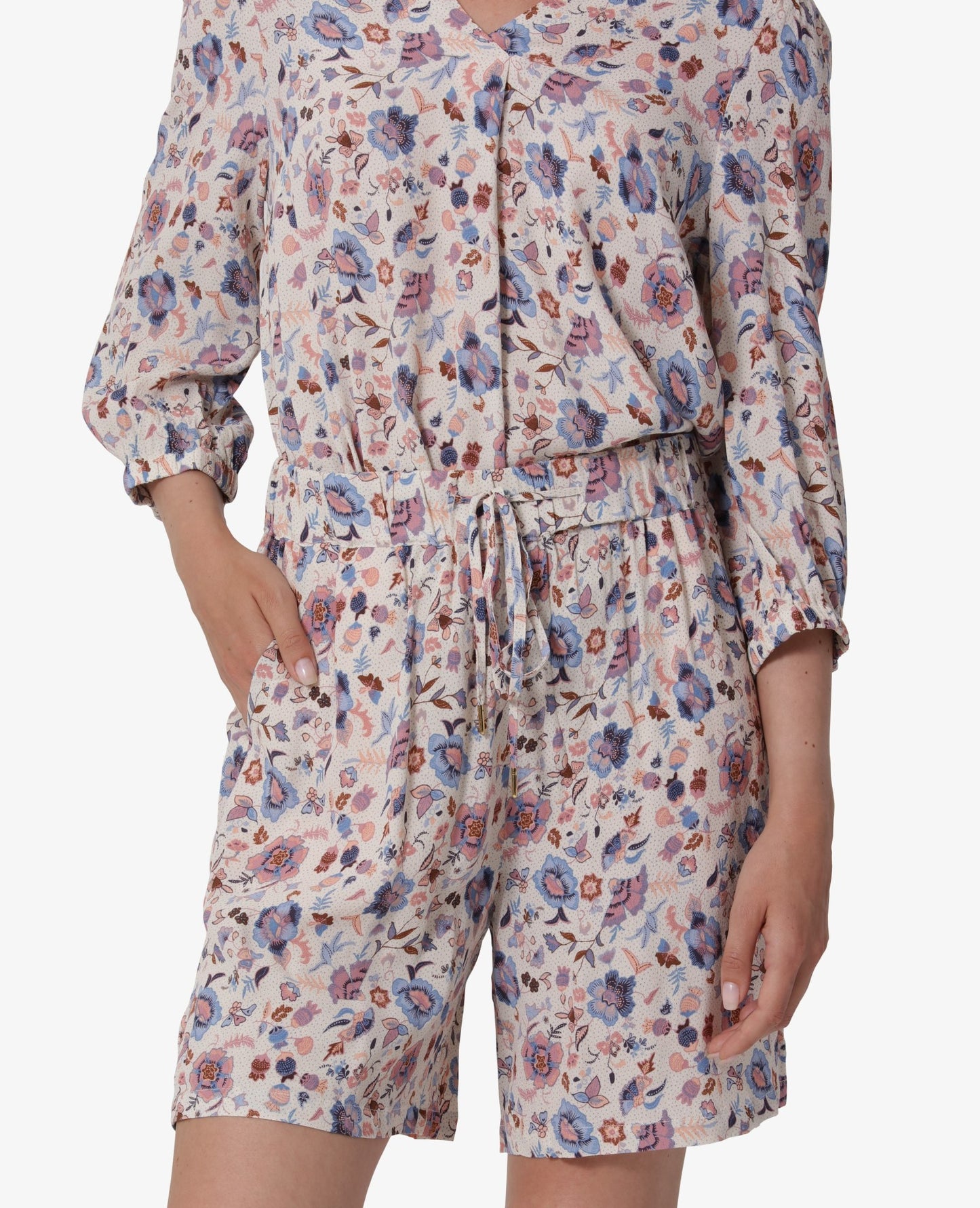 FLORAL MOSS SHORTS