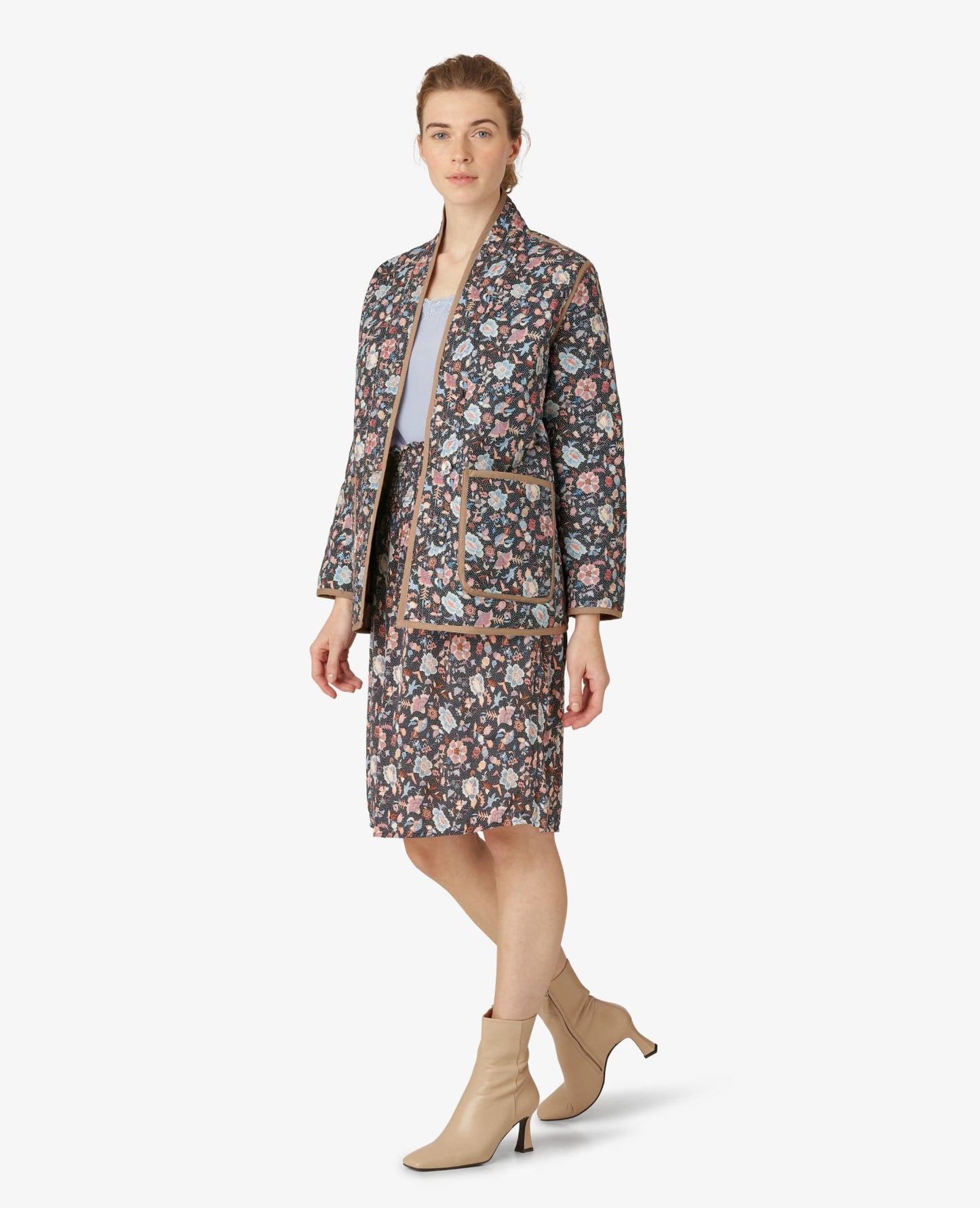 FLORAL MOSS SKIRT