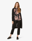ESSENTIAL COTTON MELANGE CARDIGAN