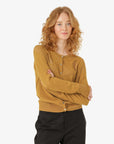 LOUISANN STRIKKET CARDIGAN MED HULMØNSTER Noa Noa Cardigans