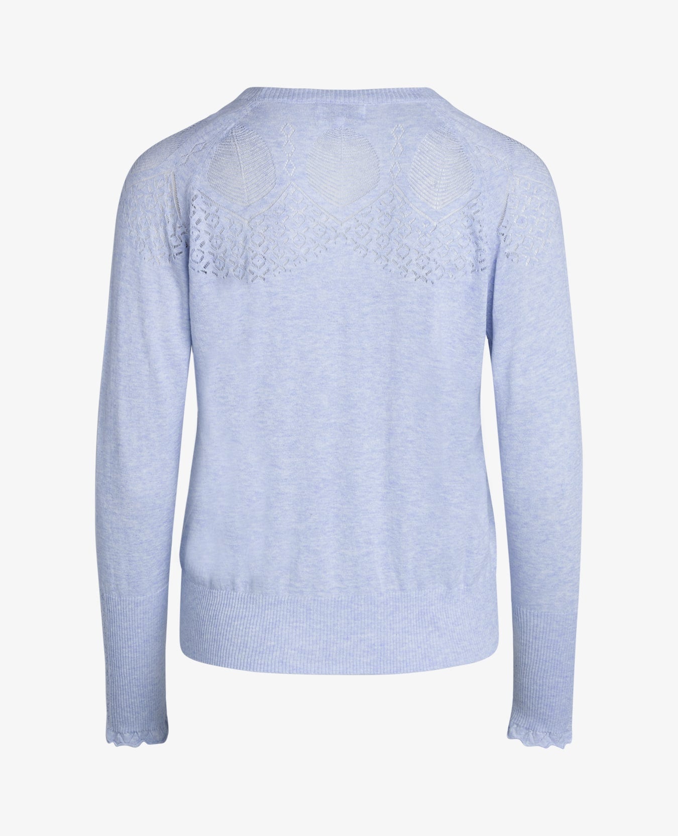 ESSENTIAL COTTON MELANGE PULLOVER