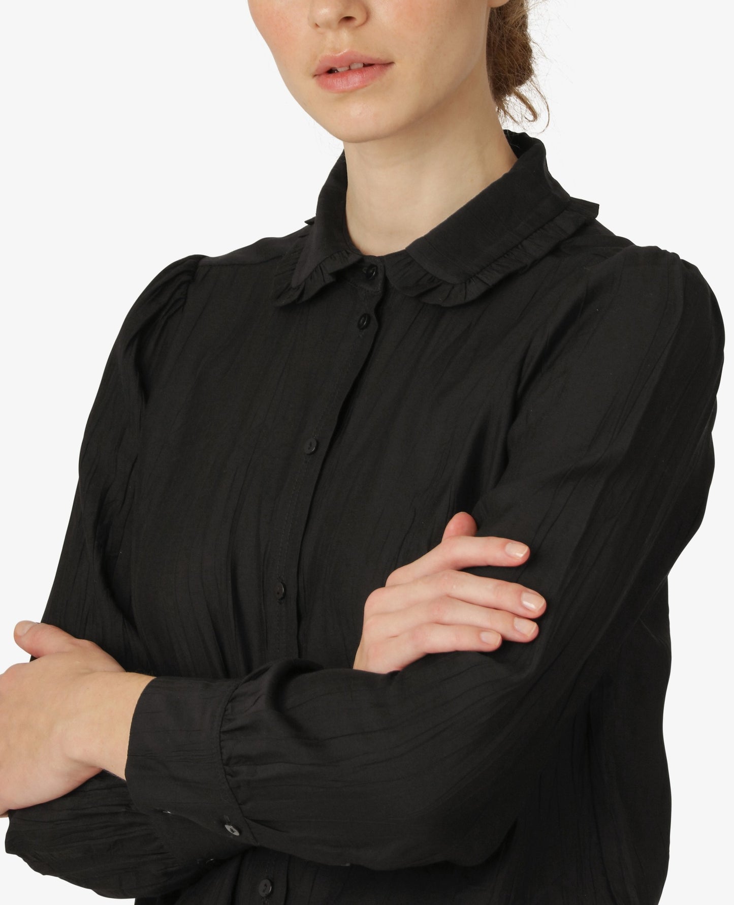 FINE CRUSHED VISCOSE SHIRT