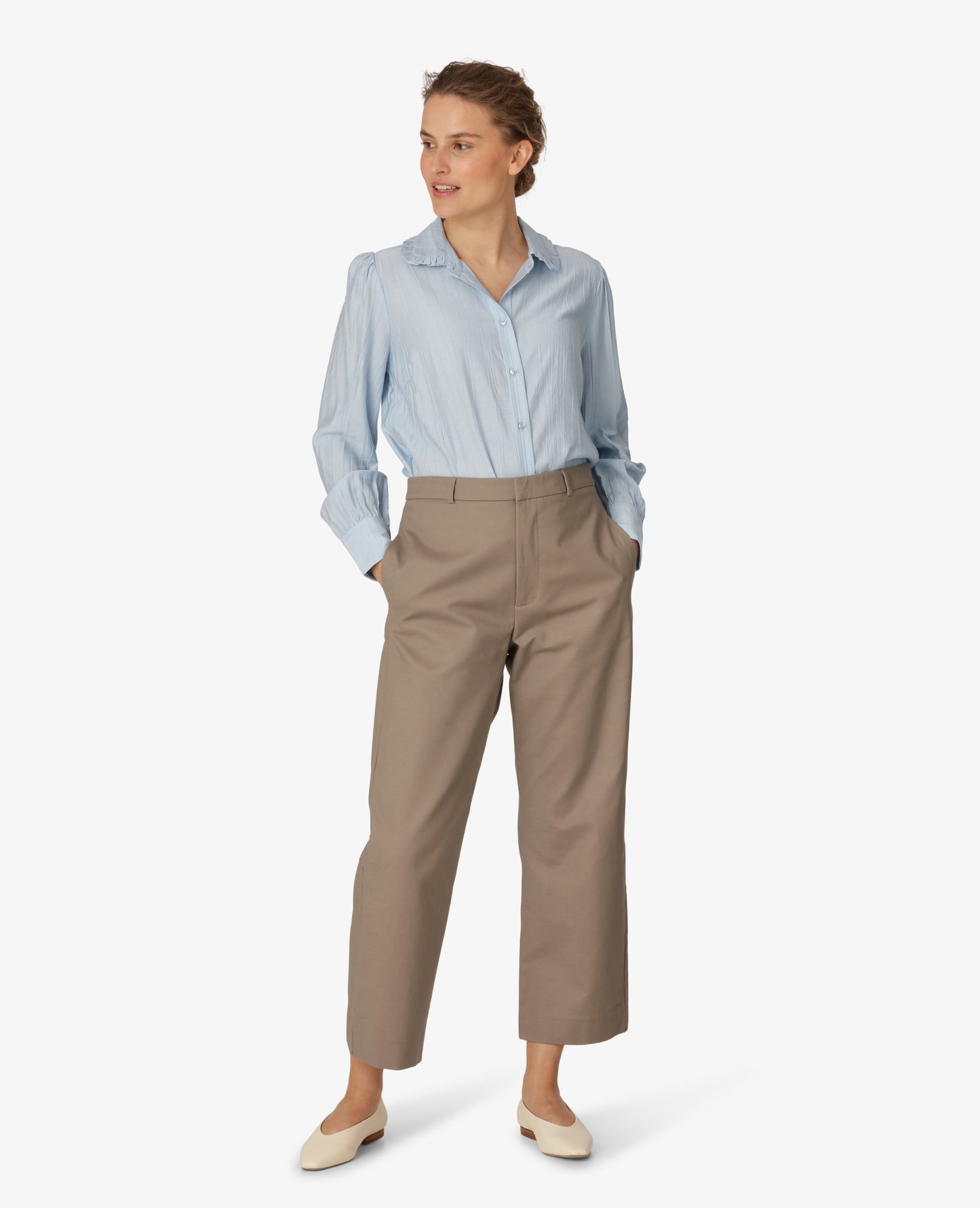 FINE CRUSHED VISCOSE SHIRT