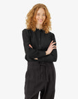 EVANN SHIRT WITH FRILLED COLLAR