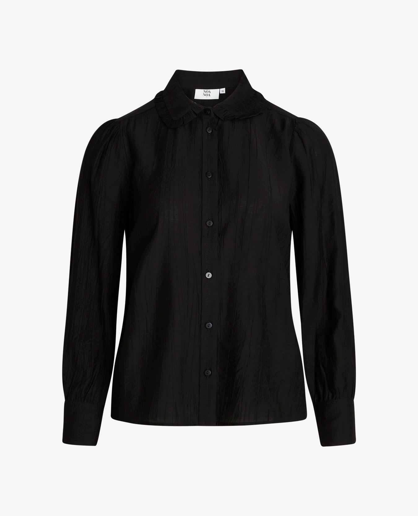 EVANN SHIRT WITH FRILLED COLLAR