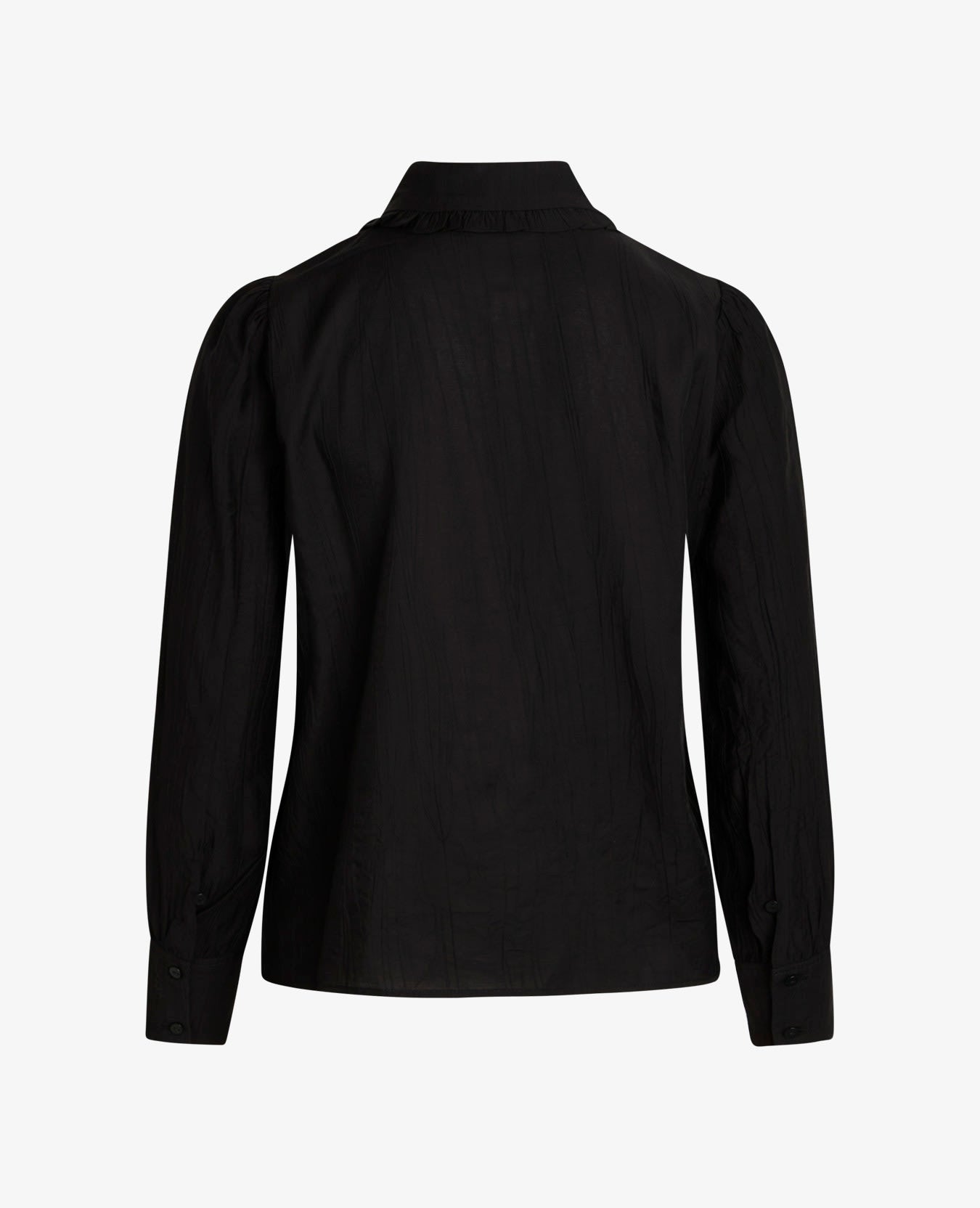 EVANN SHIRT WITH FRILLED COLLAR