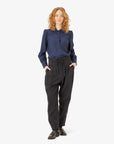 EVANN SHIRT WITH FRILLED COLLAR