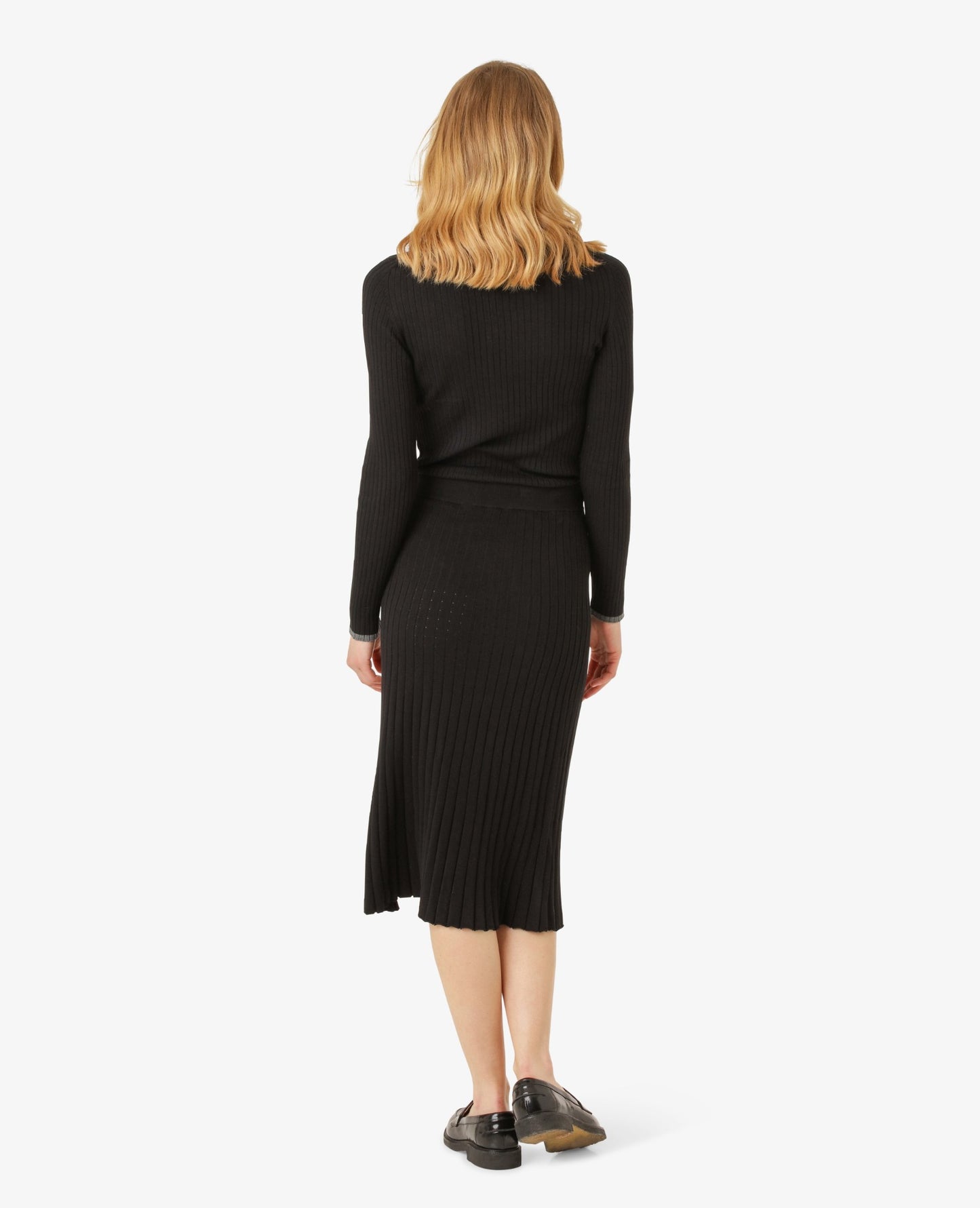 VIBENN RIB KNIT SKIRT