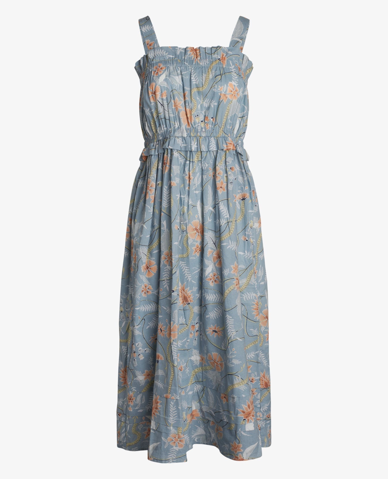 ORGANIC COTTON VOILE DRESS