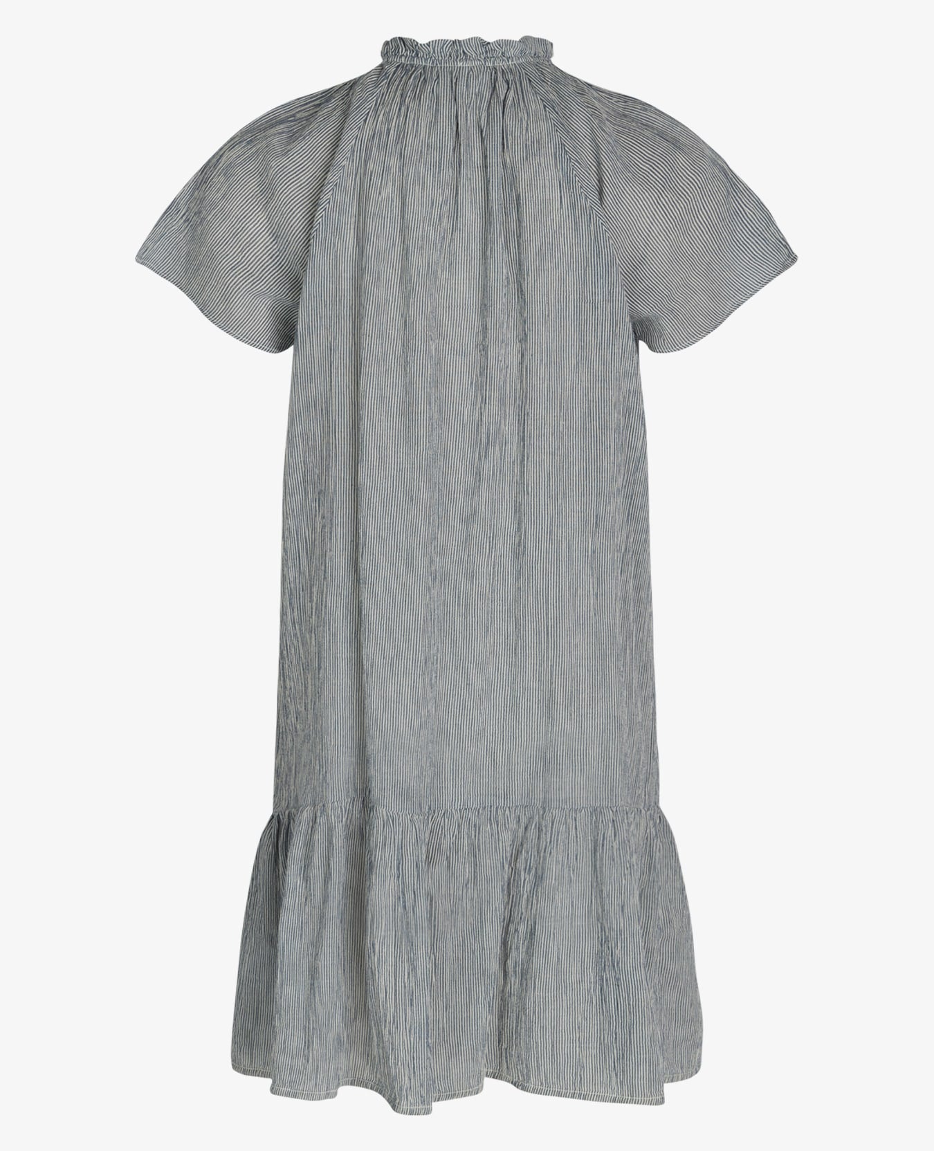 ORGANIC COTTON CREASED SHEER TUNIC