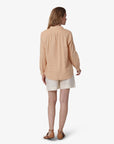 SHEER LINEN SHIRT