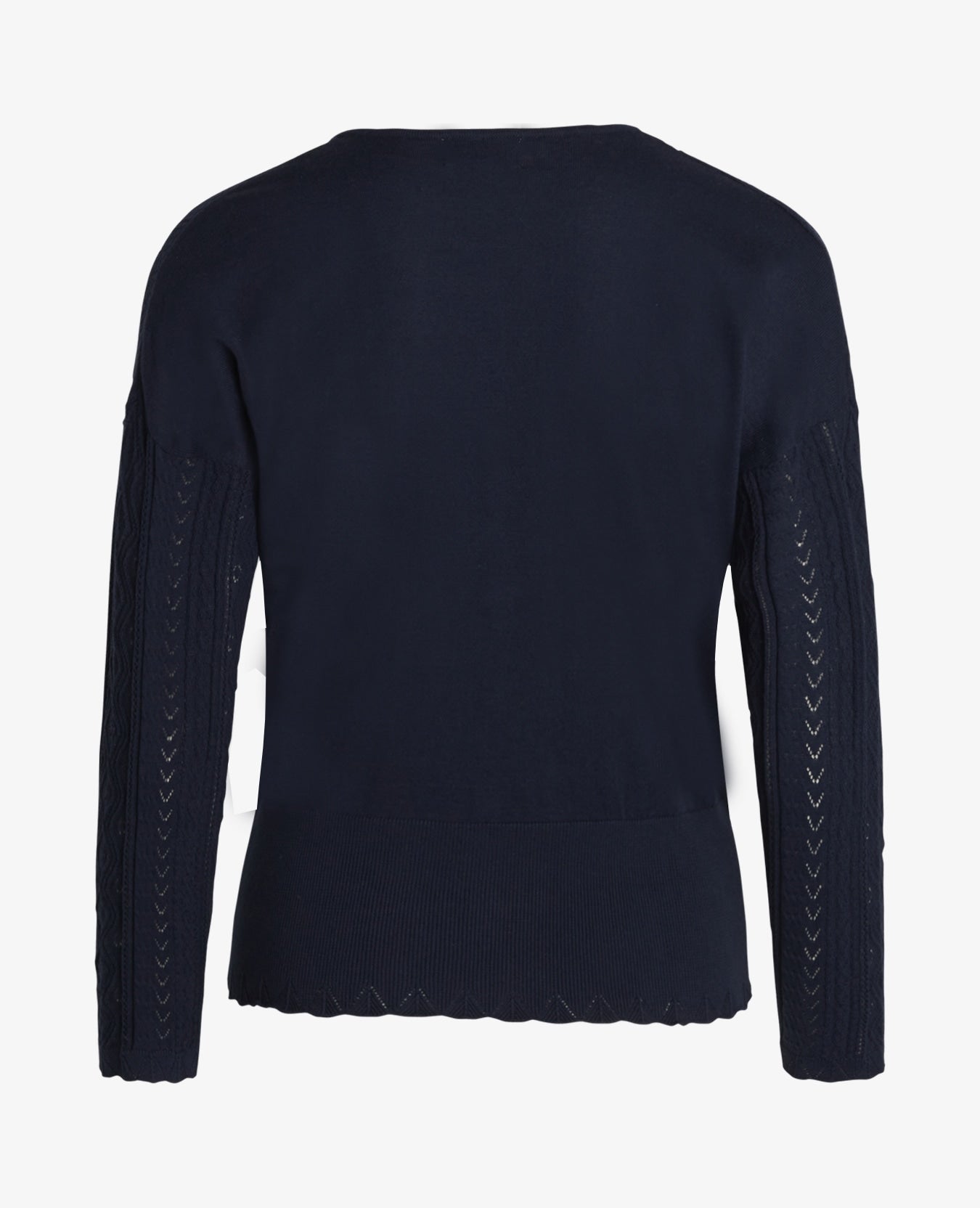 ORGANIC COTTON KNIT CARDIGAN