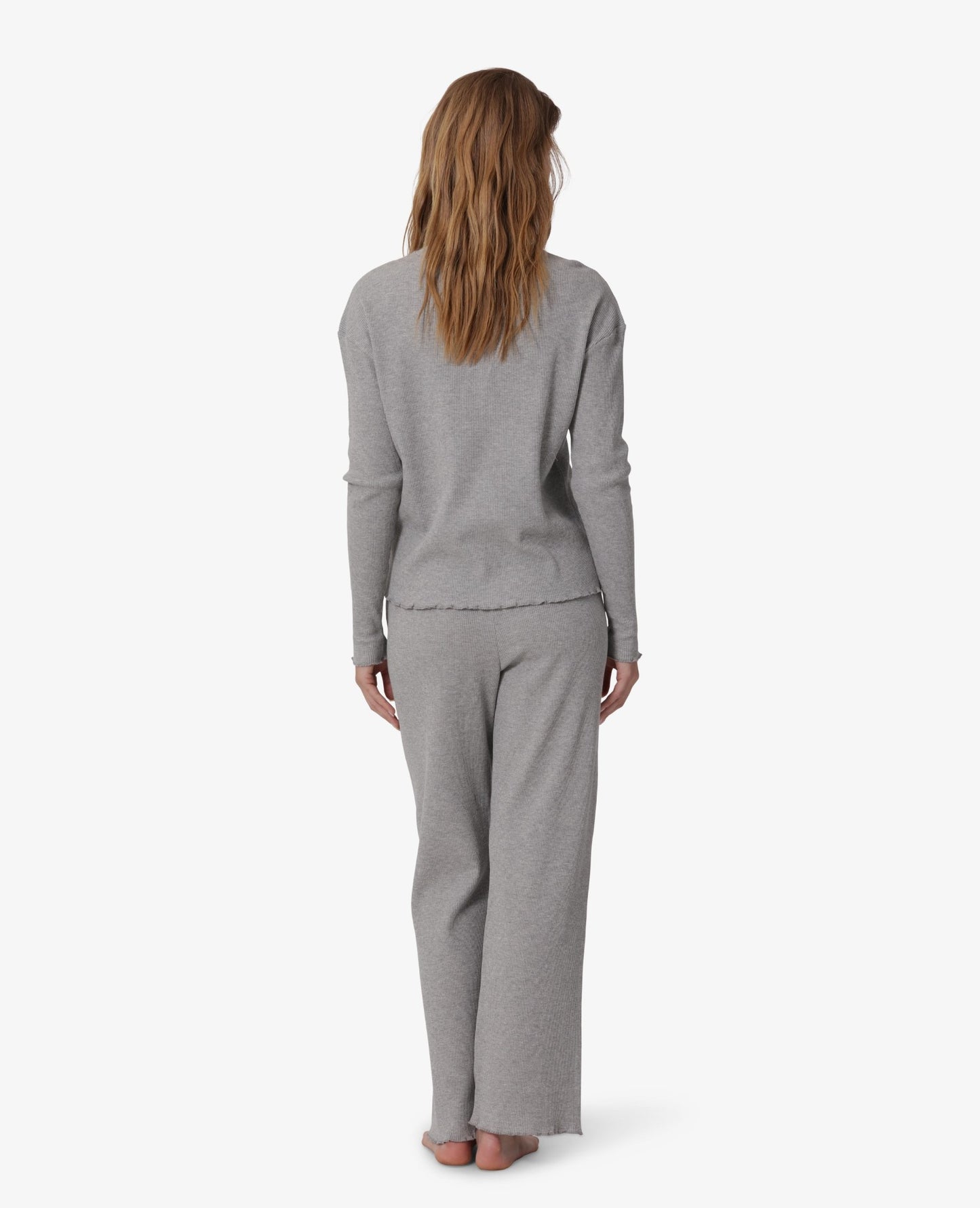 WAFFLE JERSEY TROUSERS