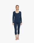 ORGANIC COTTON 3/4 LEGGINGS