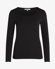 ORGANIC COTTON BLOUSE WITH LACE HEM