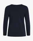 ORGANIC COTTON BLOUSE WITH LACE HEM