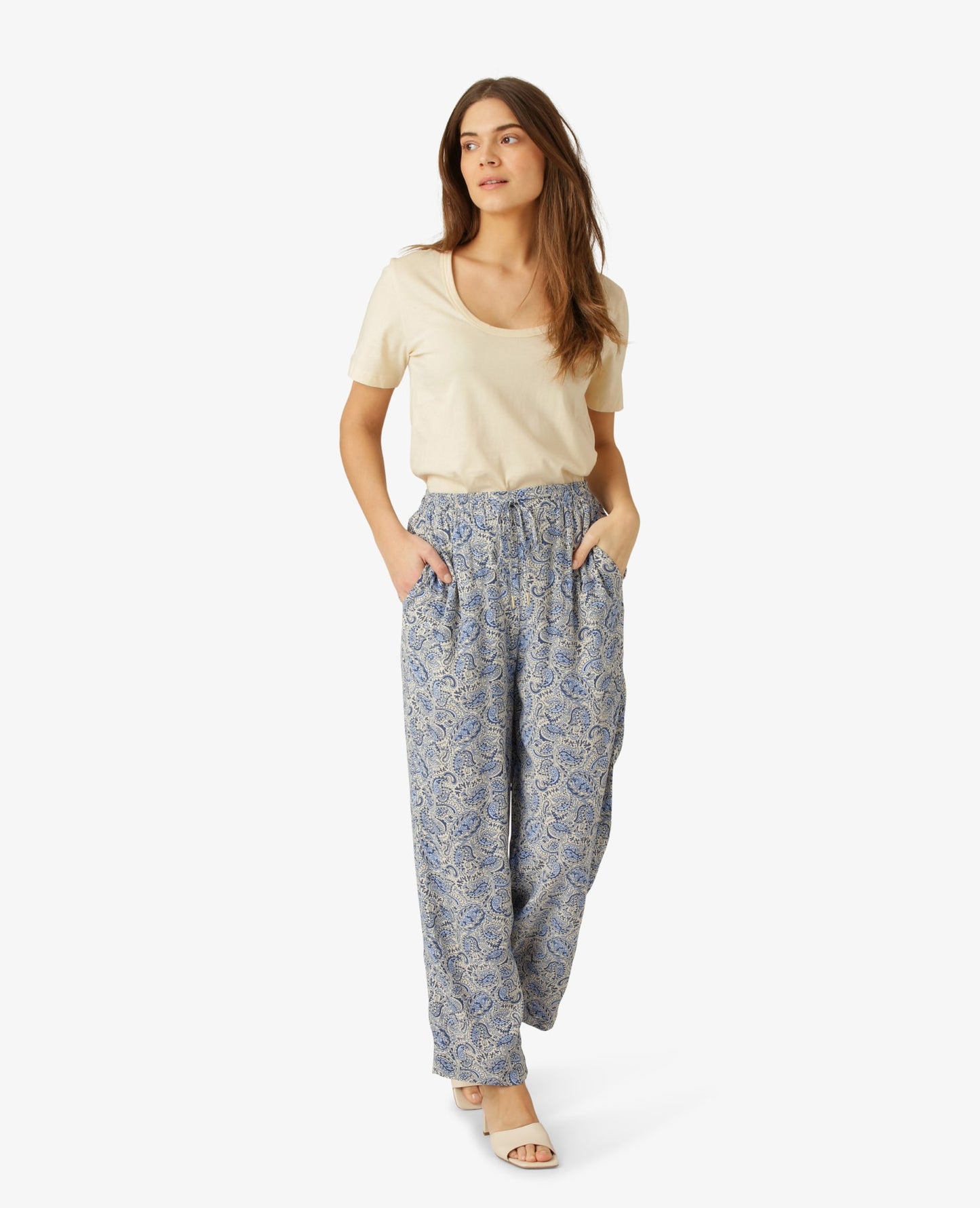 SOFT MOSS TROUSERS
