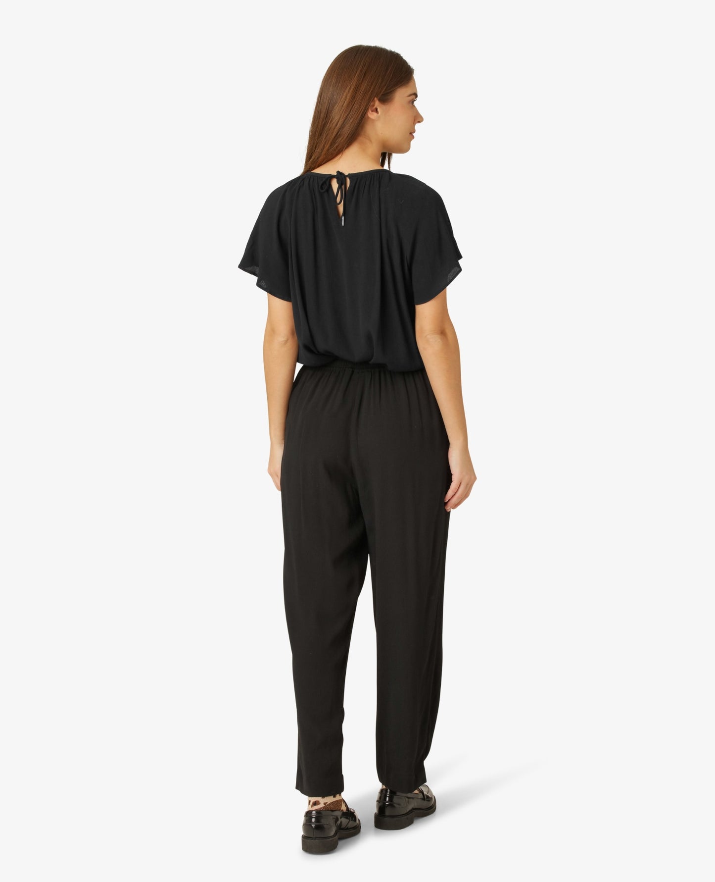 SOFT MOSS SOLID TROUSERS