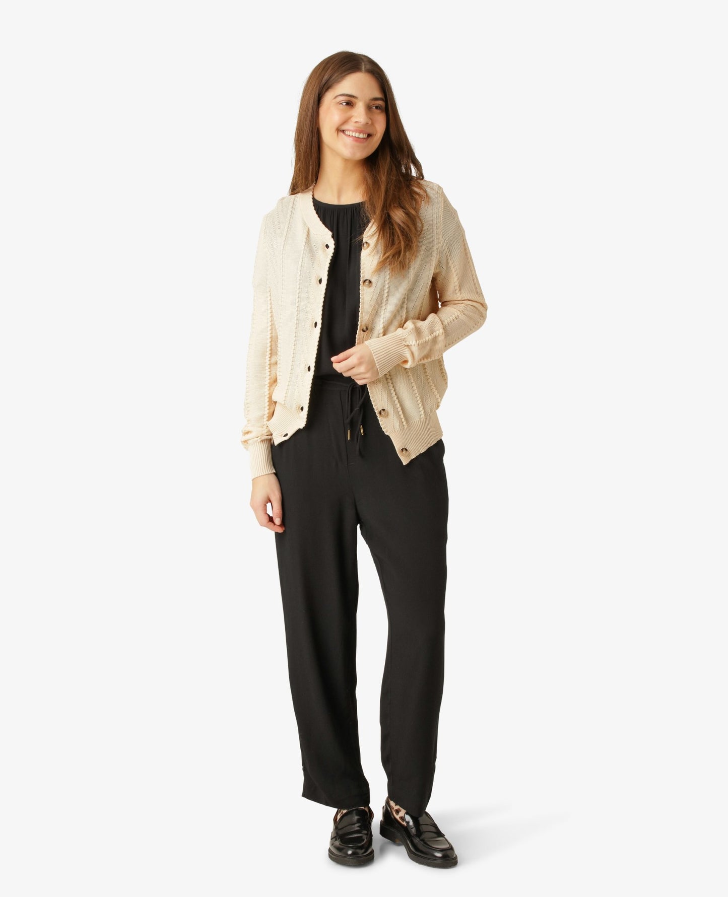 SOFT MOSS SOLID TROUSERS