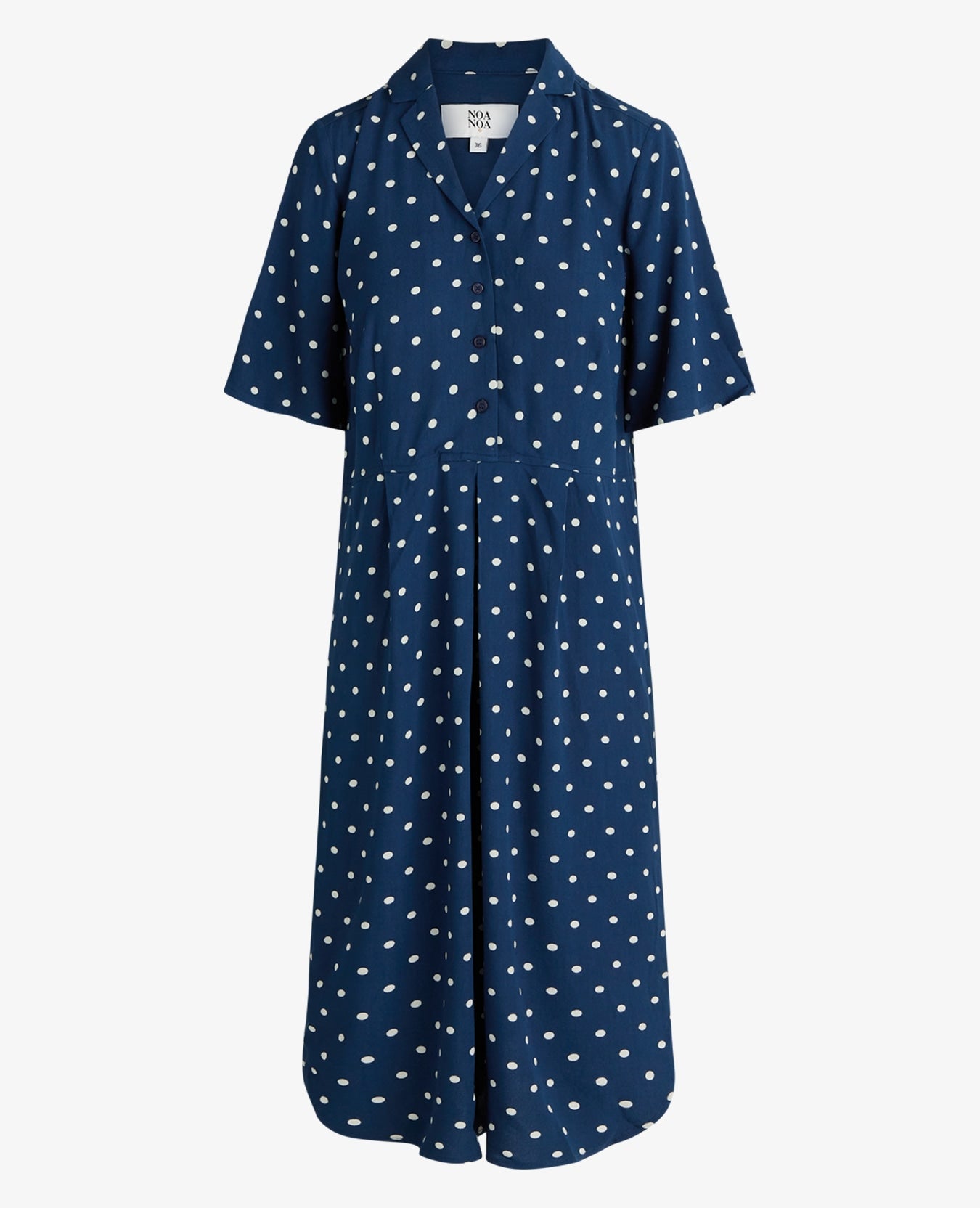 DOTTED FINE MOSS DRESS
