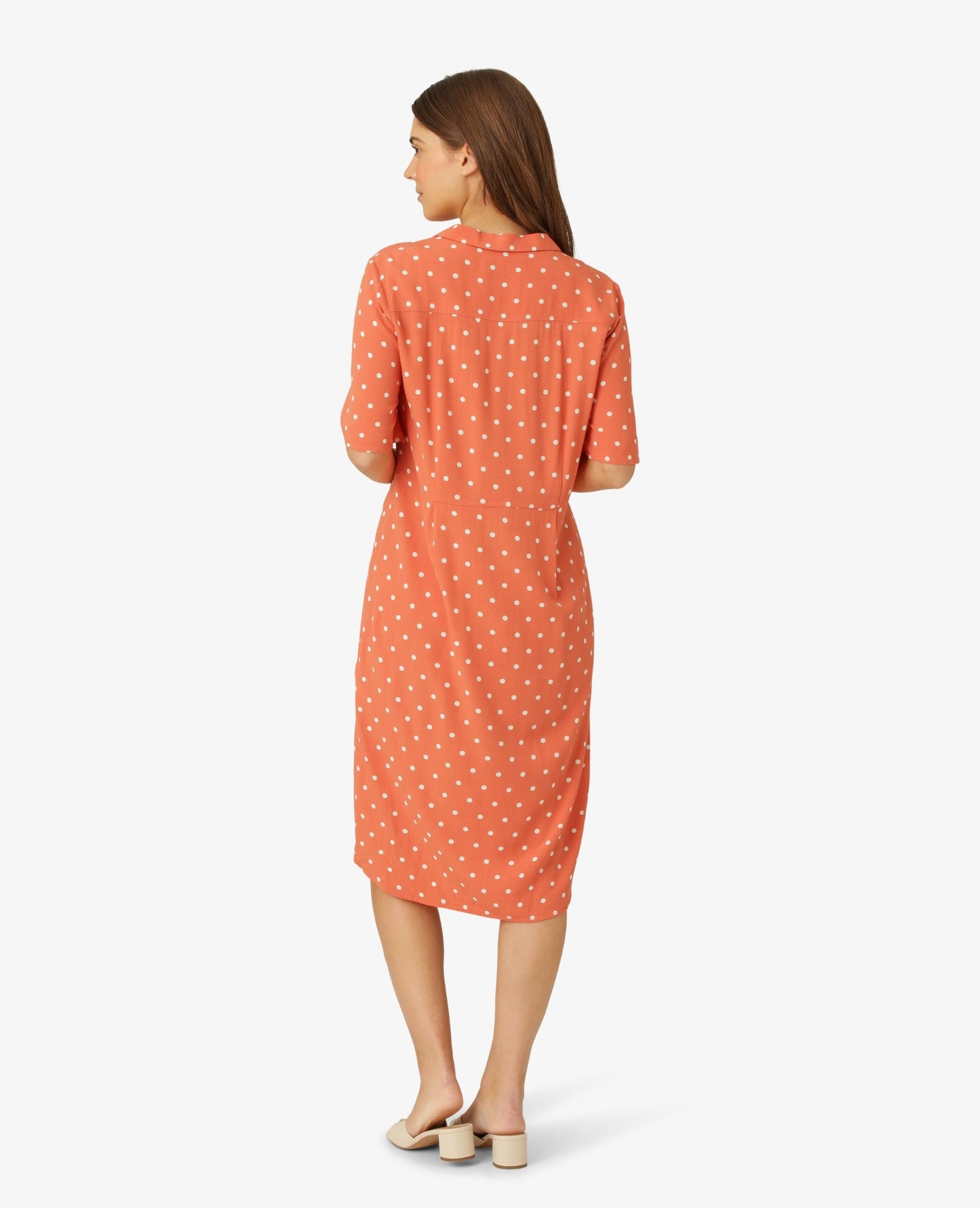 DOTTED FINE MOSS DRESS
