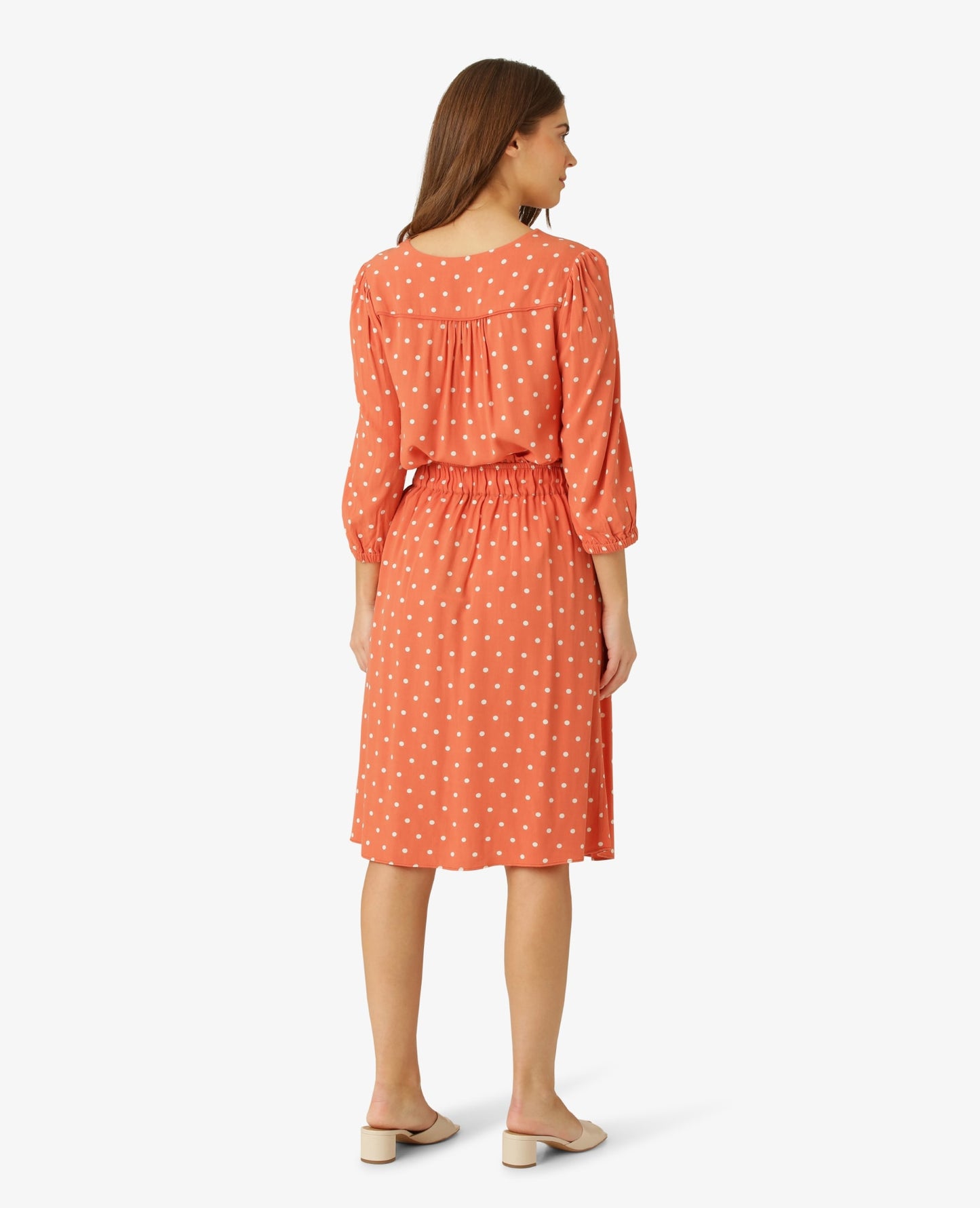 DOTTED FINE MOSS BLOUSE