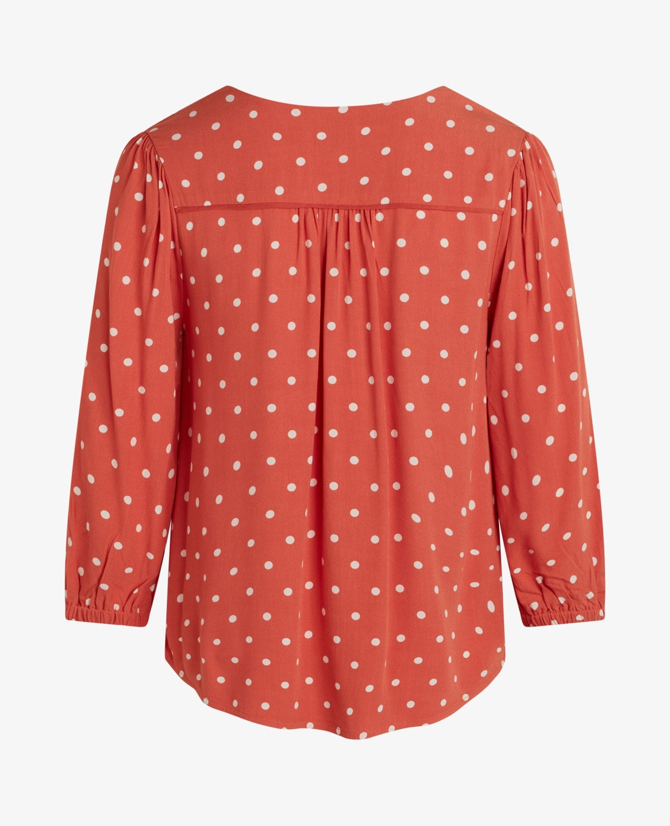 DOTTED FINE MOSS BLOUSE